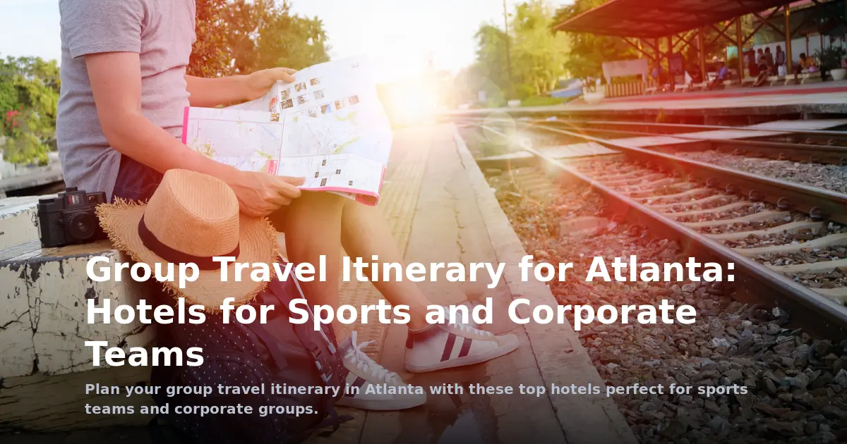 Group Travel Itinerary for Atlanta: Hotels for Sports and Corporate Teams