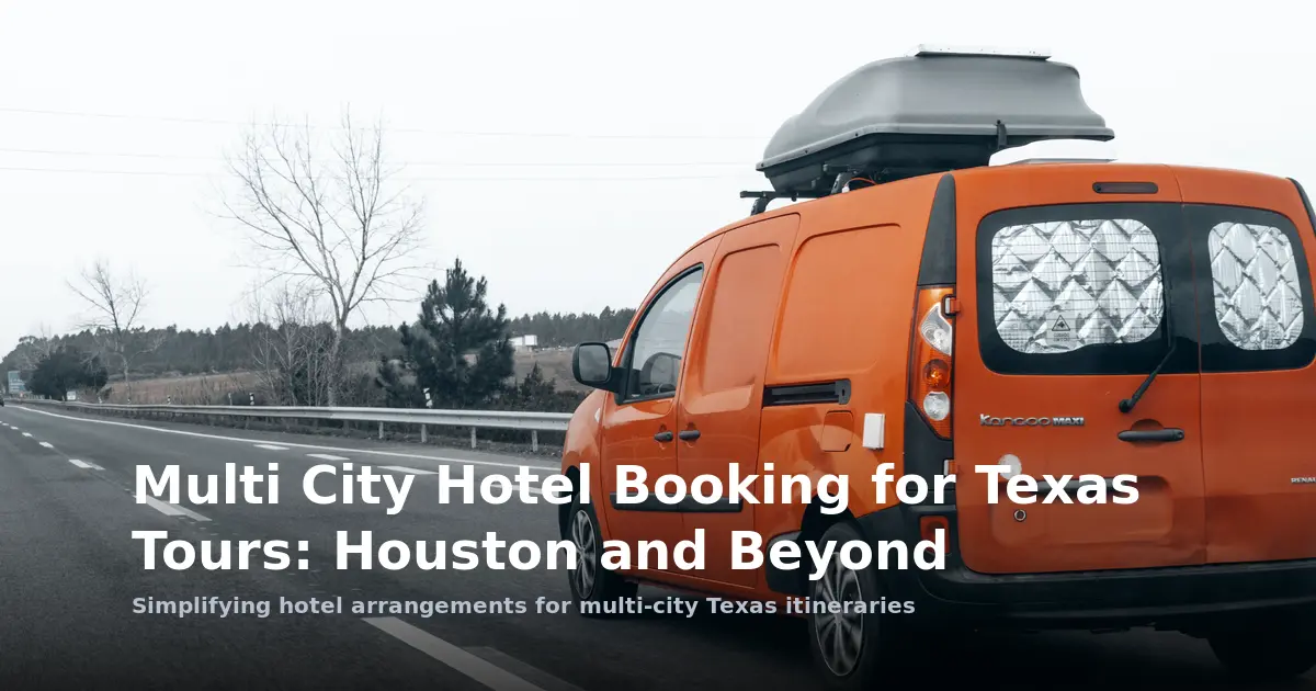 Multi City Hotel Booking for Texas Tours: Houston and Beyond