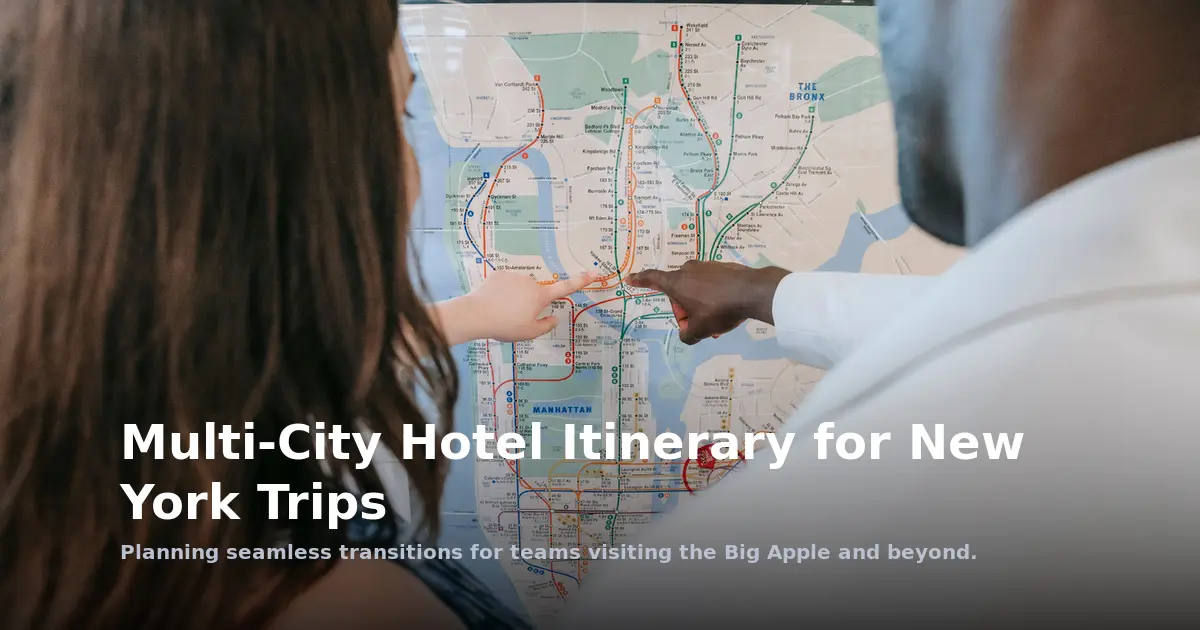 Multi-City Hotel Itinerary for New York Trips