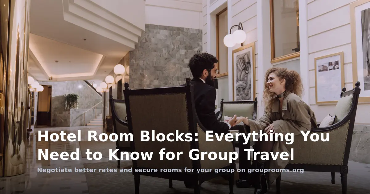 Hotel Room Blocks: Everything You Need to Know for Group Travel