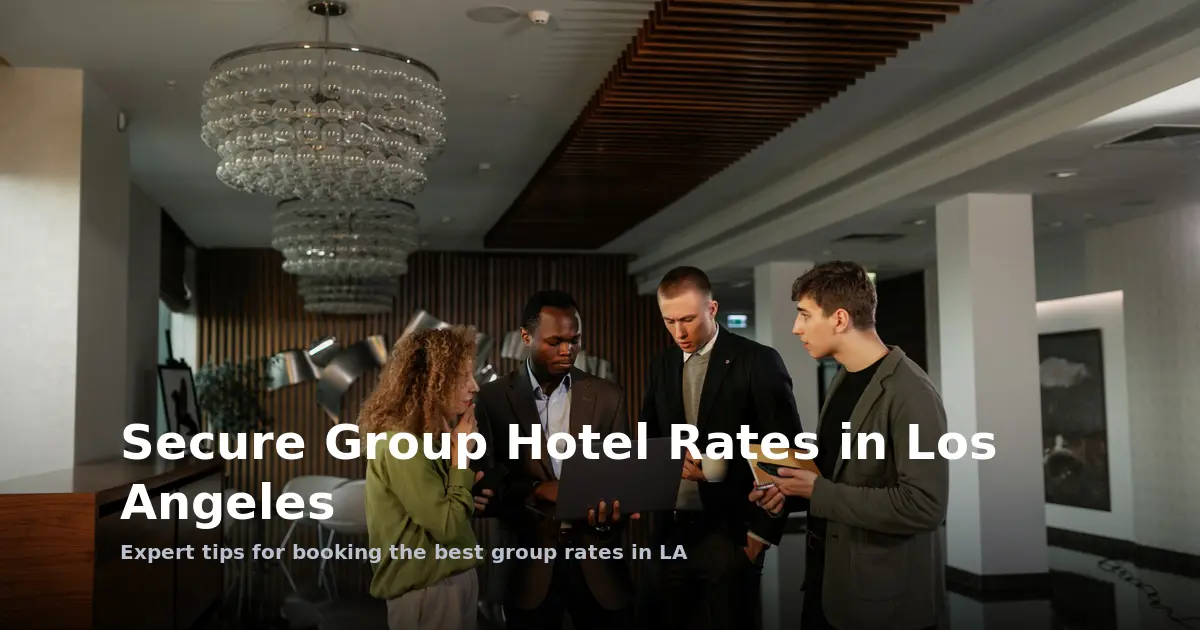 Secure Group Hotel Rates in Los Angeles