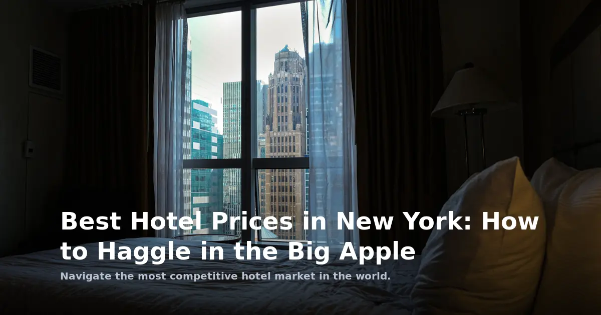 Best Hotel Prices in New York: How to Haggle in the Big Apple