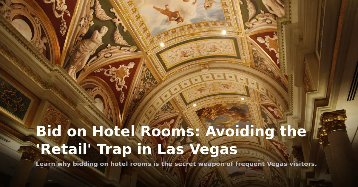 Bid on Hotel Rooms: Avoiding the 'Retail' Trap in Las Vegas