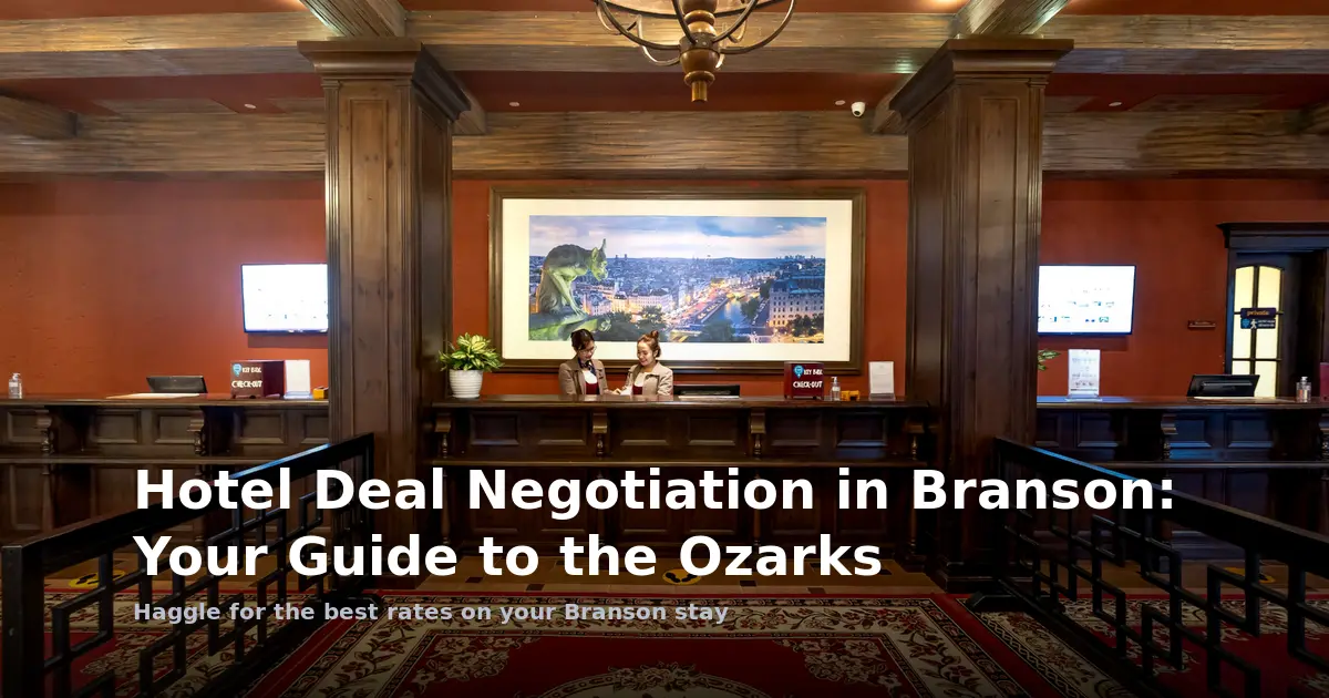 Hotel Deal Negotiation in Branson: Your Guide to the Ozarks