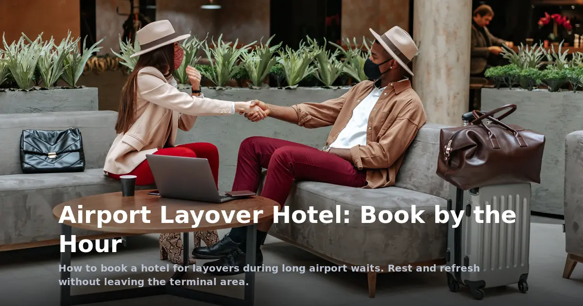 Airport Layover Hotel: Book Day-Use Timeslots