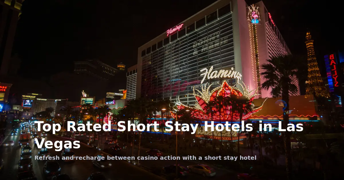 Top Rated Short Stay Hotels in Las Vegas