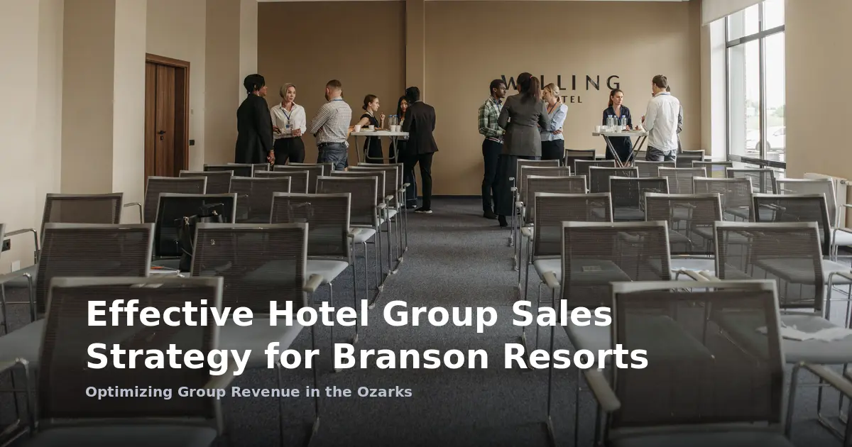 Effective Hotel Group Sales Strategy for Branson Resorts