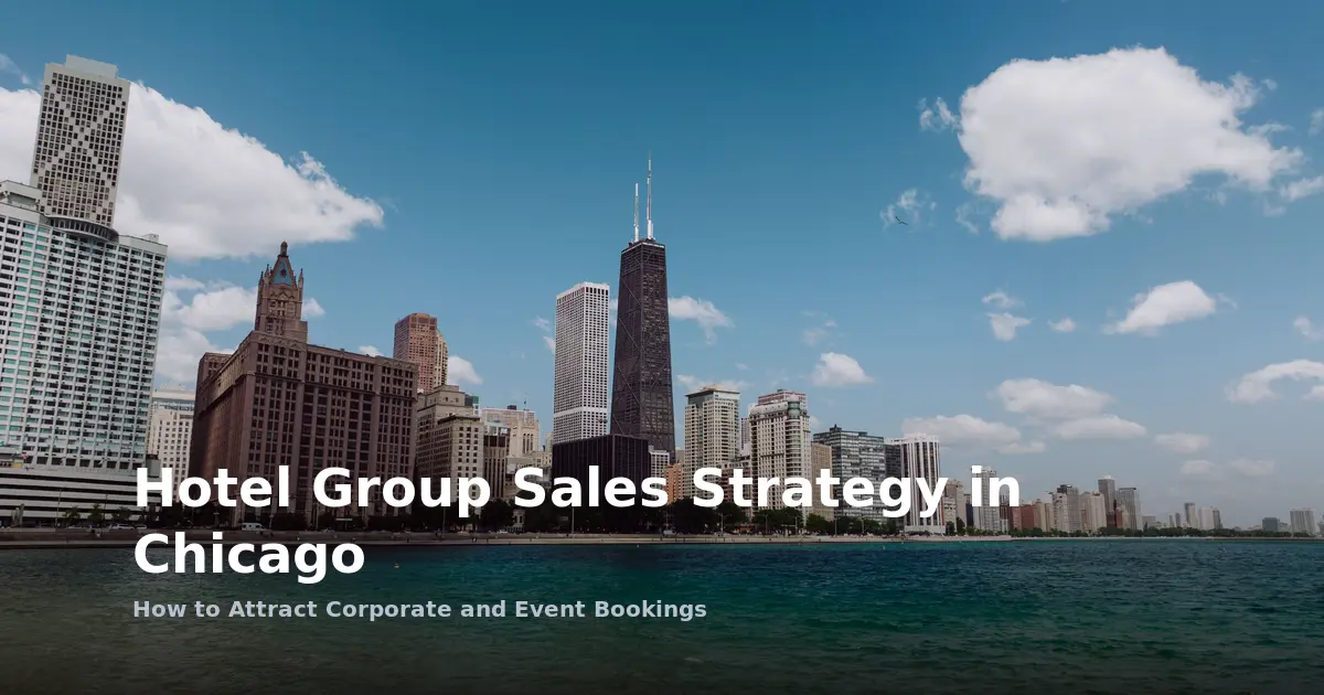 Hotel Group Sales Strategy in Chicago: How to Attract Corporate and Event Bookings
