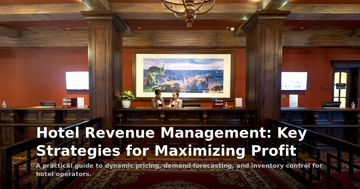 Hotel Revenue Management: Key Strategies for Maximizing Profit