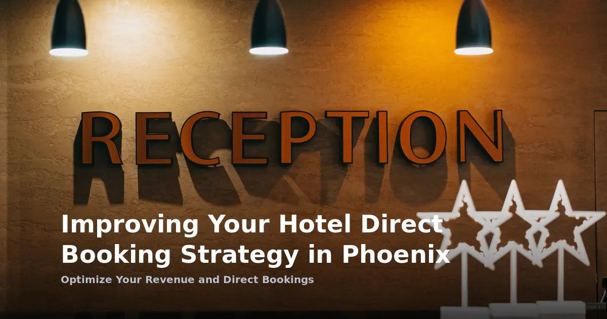 Improving Your Hotel Direct Booking Strategy in Phoenix