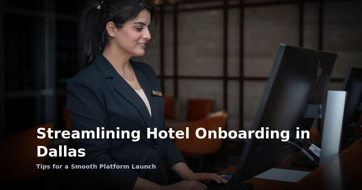 Streamlining Hotel Onboarding in Dallas: Tips for a Smooth Platform Launch