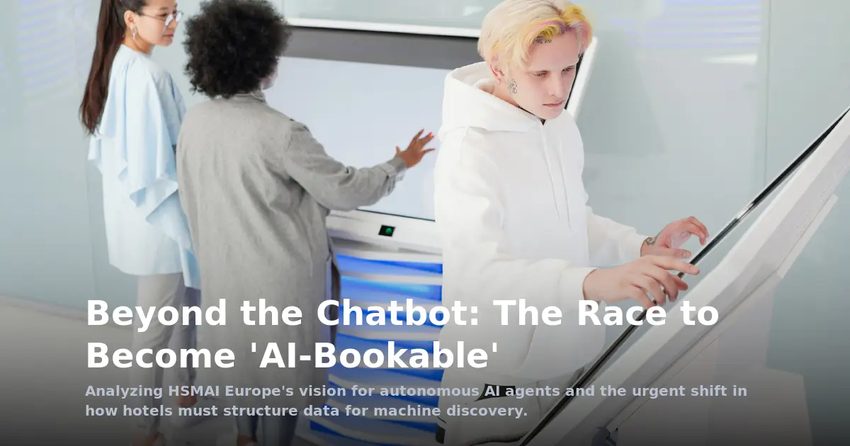 Beyond the Chatbot: The Race to Become 'AI-Bookable'
