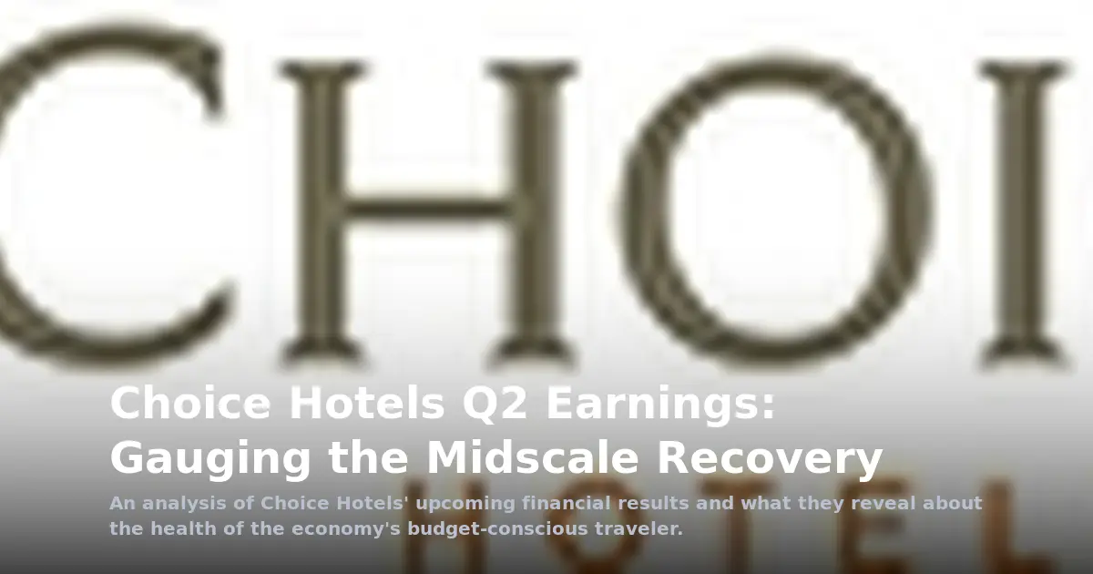Choice Hotels Q2 Earnings: A Bellwether for the Midscale Recovery