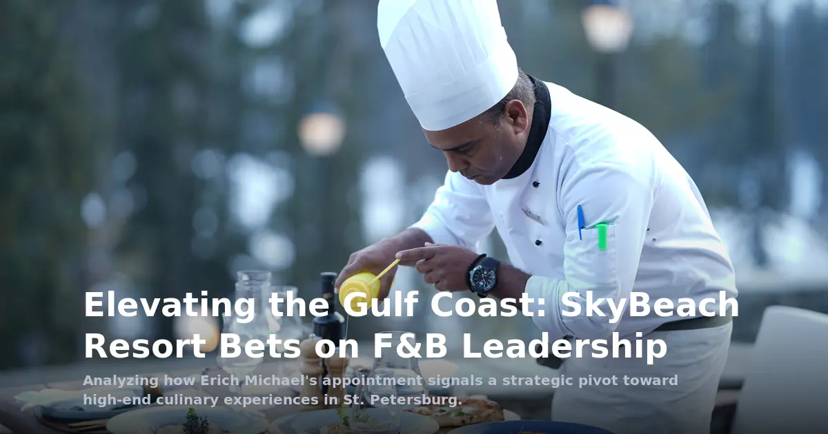 Beyond the Bed: SkyBeach Resort’s Strategic Pivot Toward Culinary Excellence