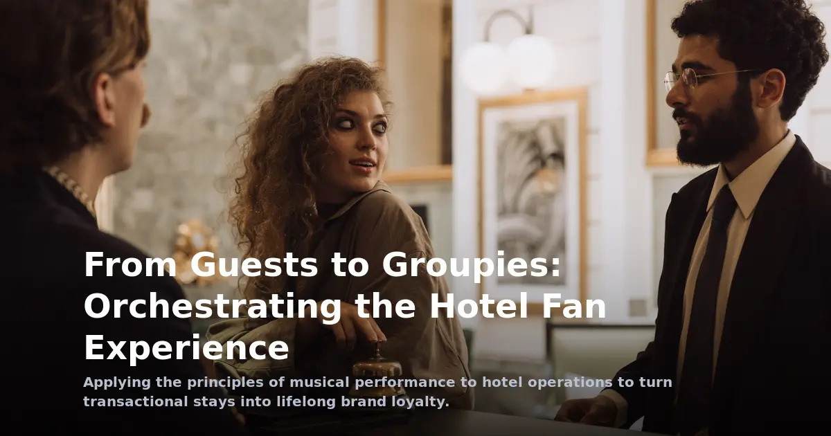 From Guests to Groupies: Orchestrating the Hotel Fan Experience