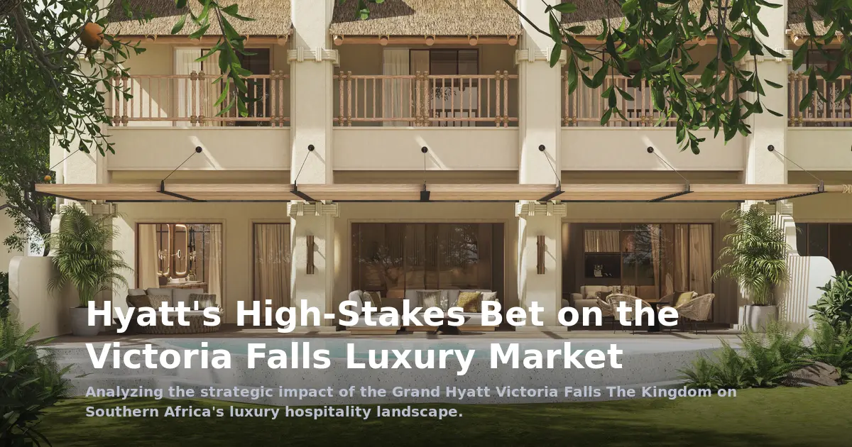 Hyatt's High-Stakes Bet on the Victoria Falls Luxury Market