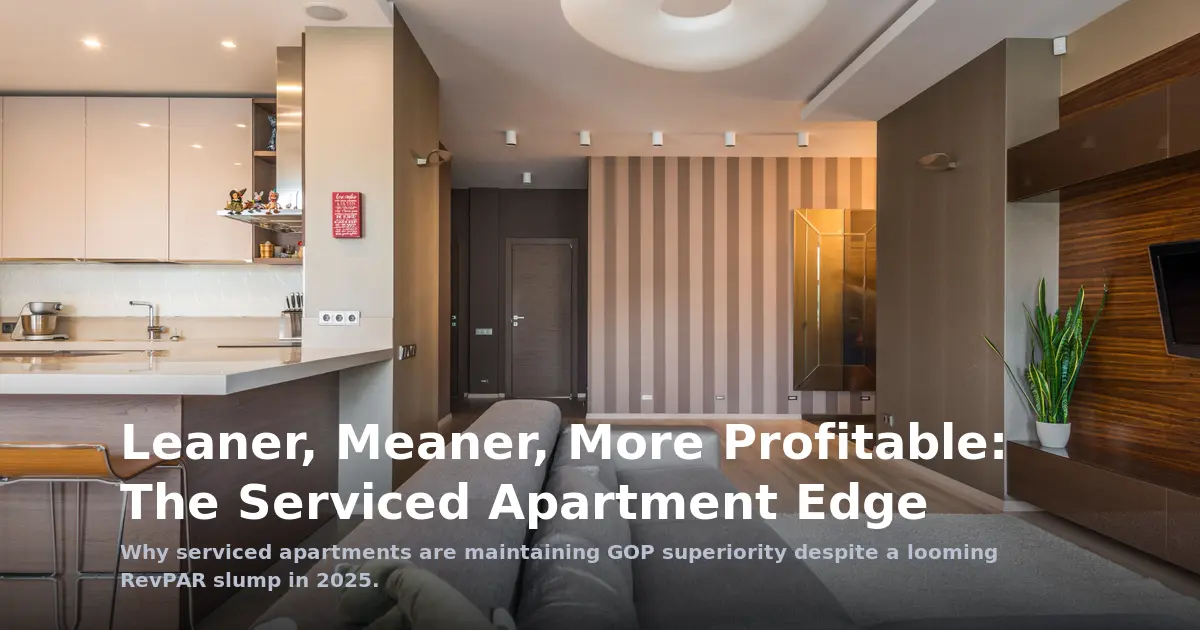 Leaner, Meaner, More Profitable: The Serviced Apartment Edge