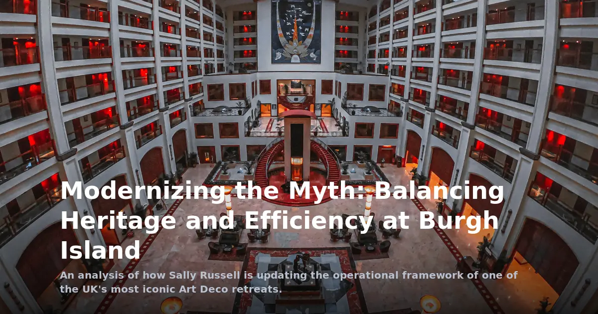 Modernizing the Myth: The High-Stakes Balance of Heritage and Efficiency at Burgh Island