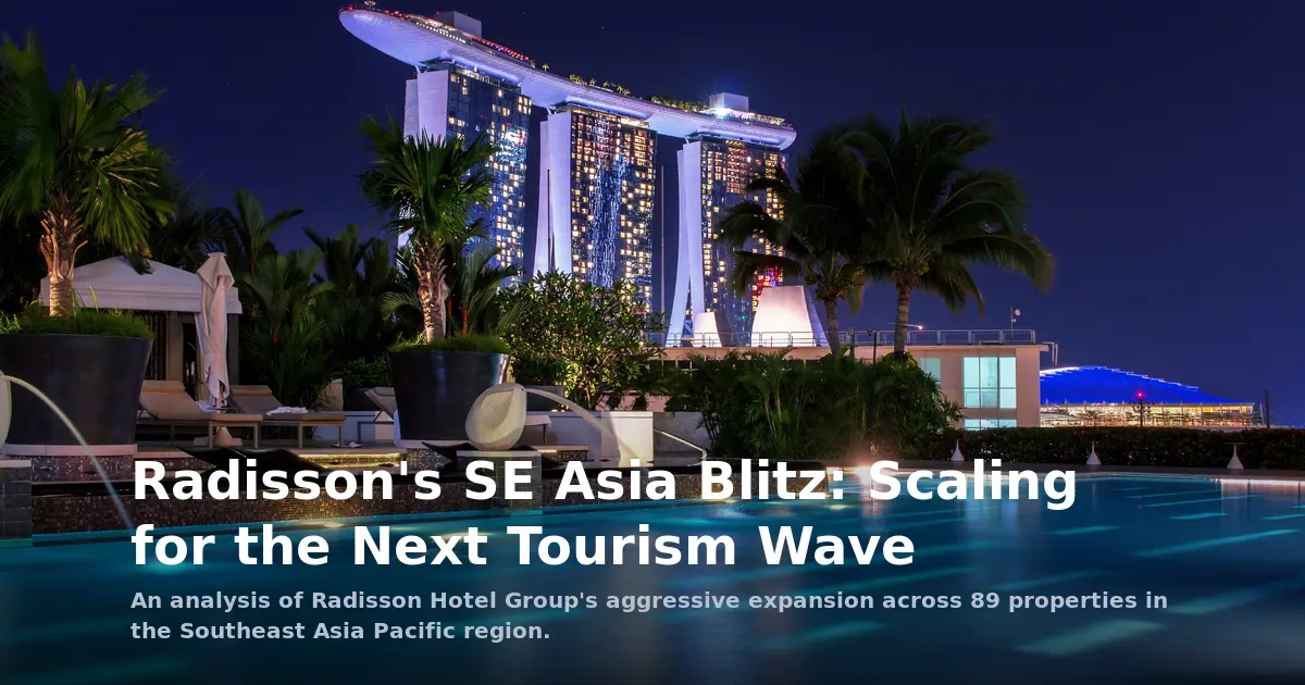 Radisson's SE Asia Blitz: Scaling for the Next Tourism Wave