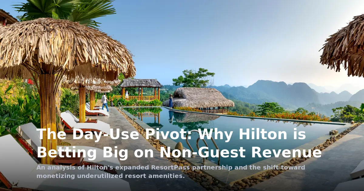 The Day-Use Pivot: Is Hilton Trading Prestige for Ancillary Revenue?