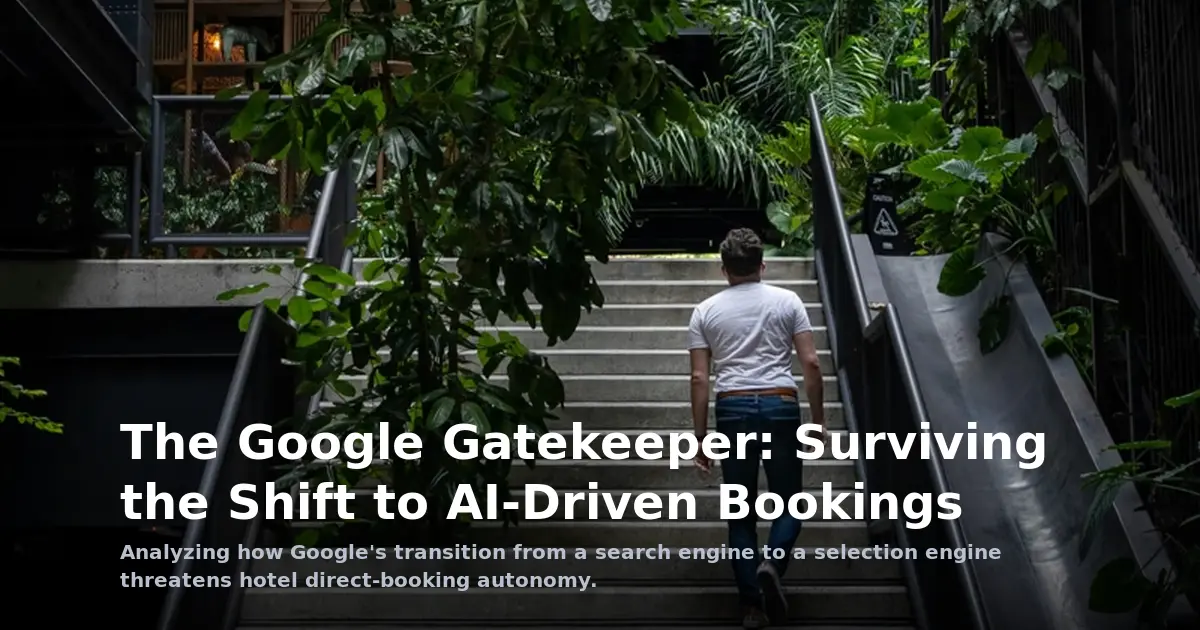 The Google Gatekeeper: Surviving the Shift to AI-Driven Bookings