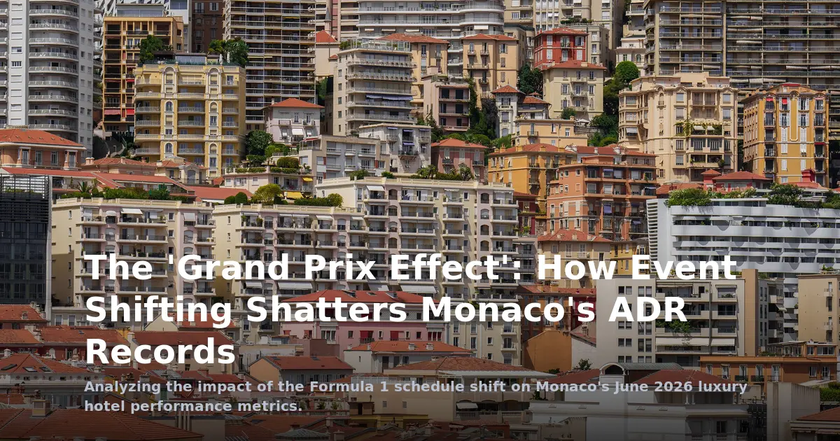 The 'Grand Prix Effect': How Event Shifting Shatters Monaco's ADR Records