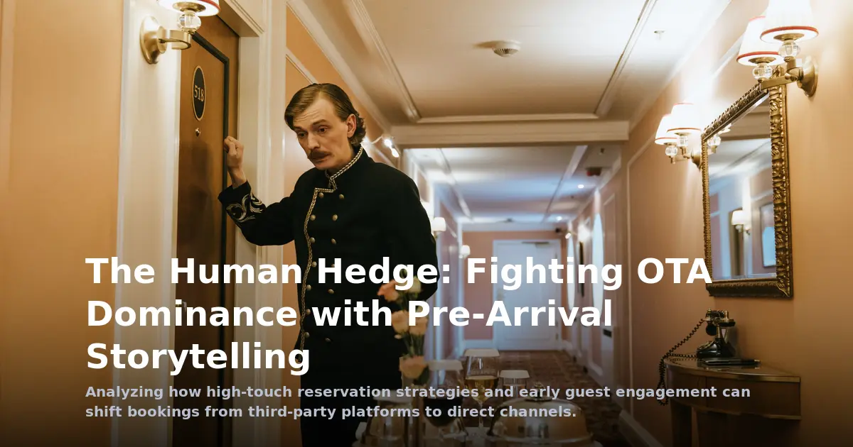The Human Hedge: Fighting OTA Dominance with Pre-Arrival Storytelling