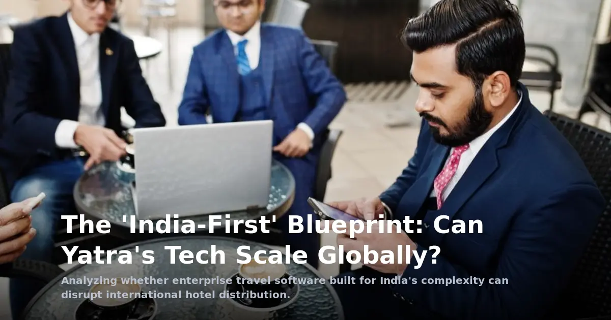The 'India-First' Blueprint: Can Yatra's Tech Scale Globally?