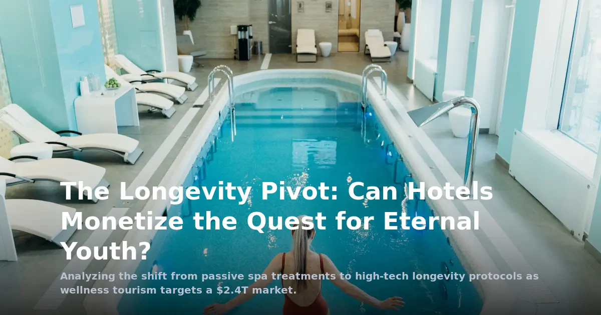 The Longevity Pivot: Can Hotels Monetize the Quest for Eternal Youth?