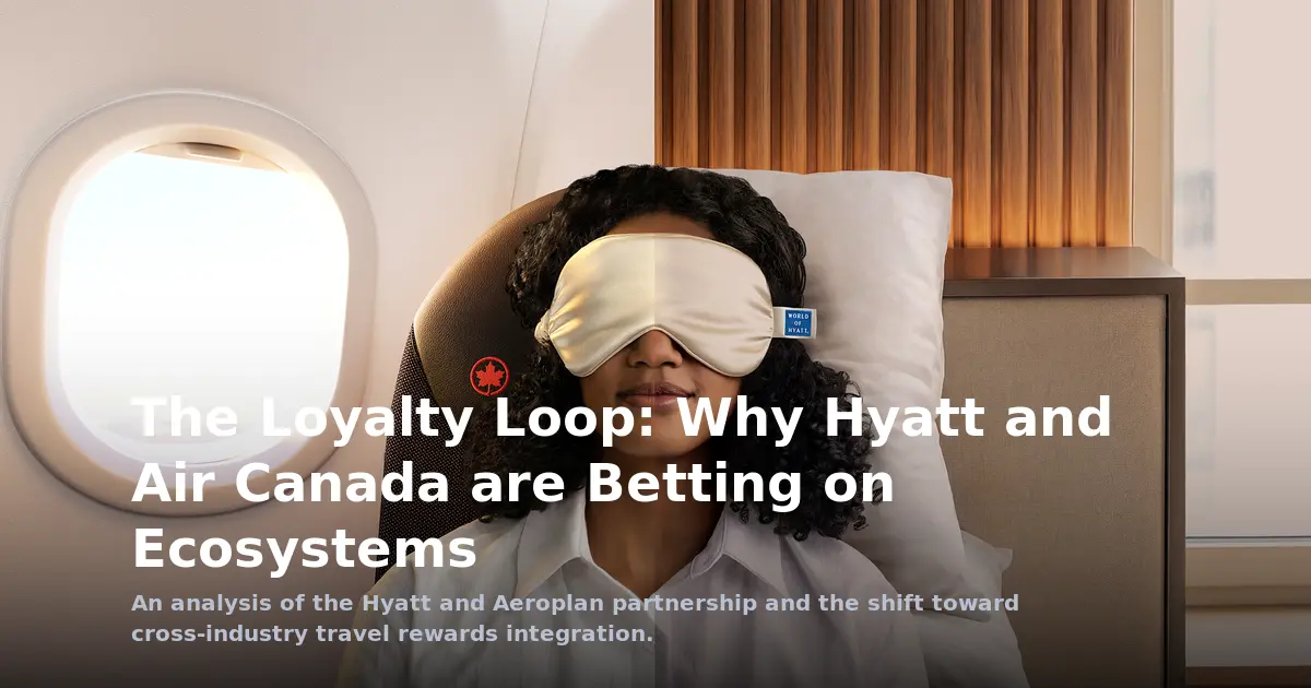 The Loyalty Loop: Why Hyatt and Air Canada are Betting on Ecosystems