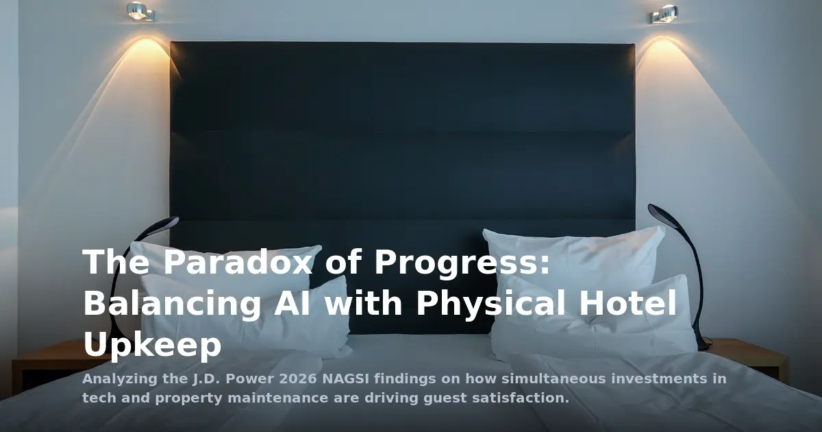 The Paradox of Progress: Balancing AI with Physical Hotel Upkeep
