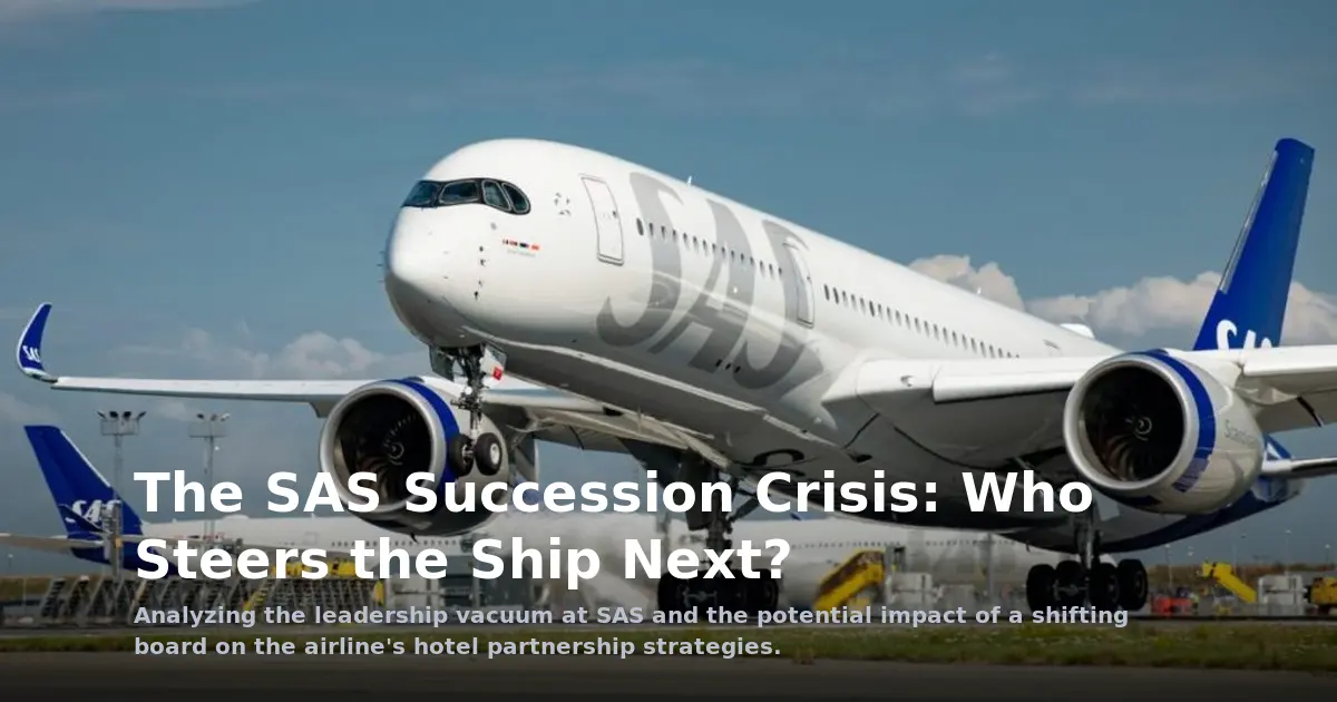 The SAS Succession Crisis: Why the Board is the Real Risk