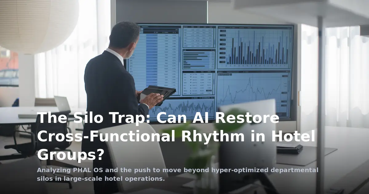 The Silo Trap: Can AI Restore Cross-Functional Rhythm in Hotel Groups?