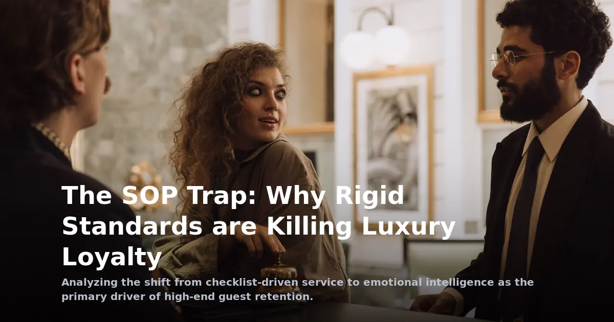 The SOP Trap: Why Rigid Standards are Killing Luxury Loyalty