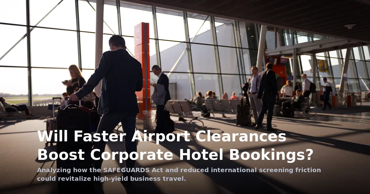 The Friction Factor: Can Faster Airport Clearances Revive High-Yield Corporate Bookings?